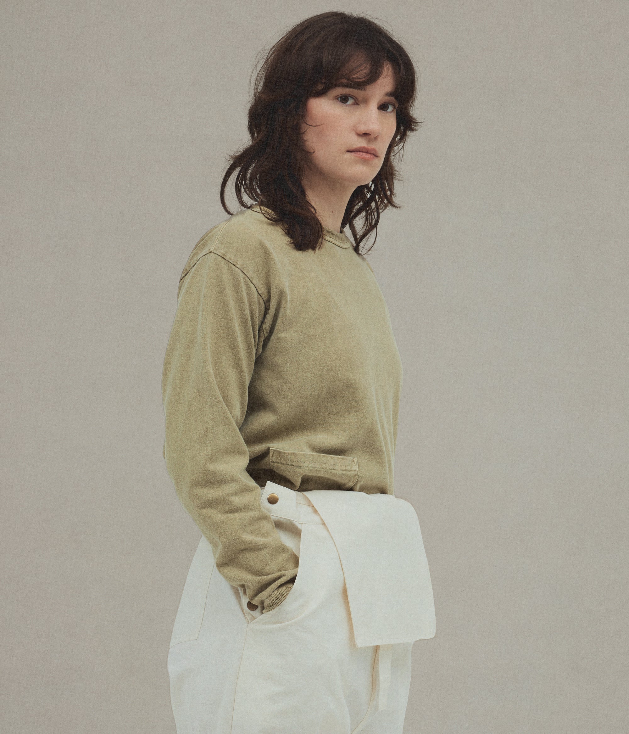 Koshtan Heavyweight T-shirt, Khaki