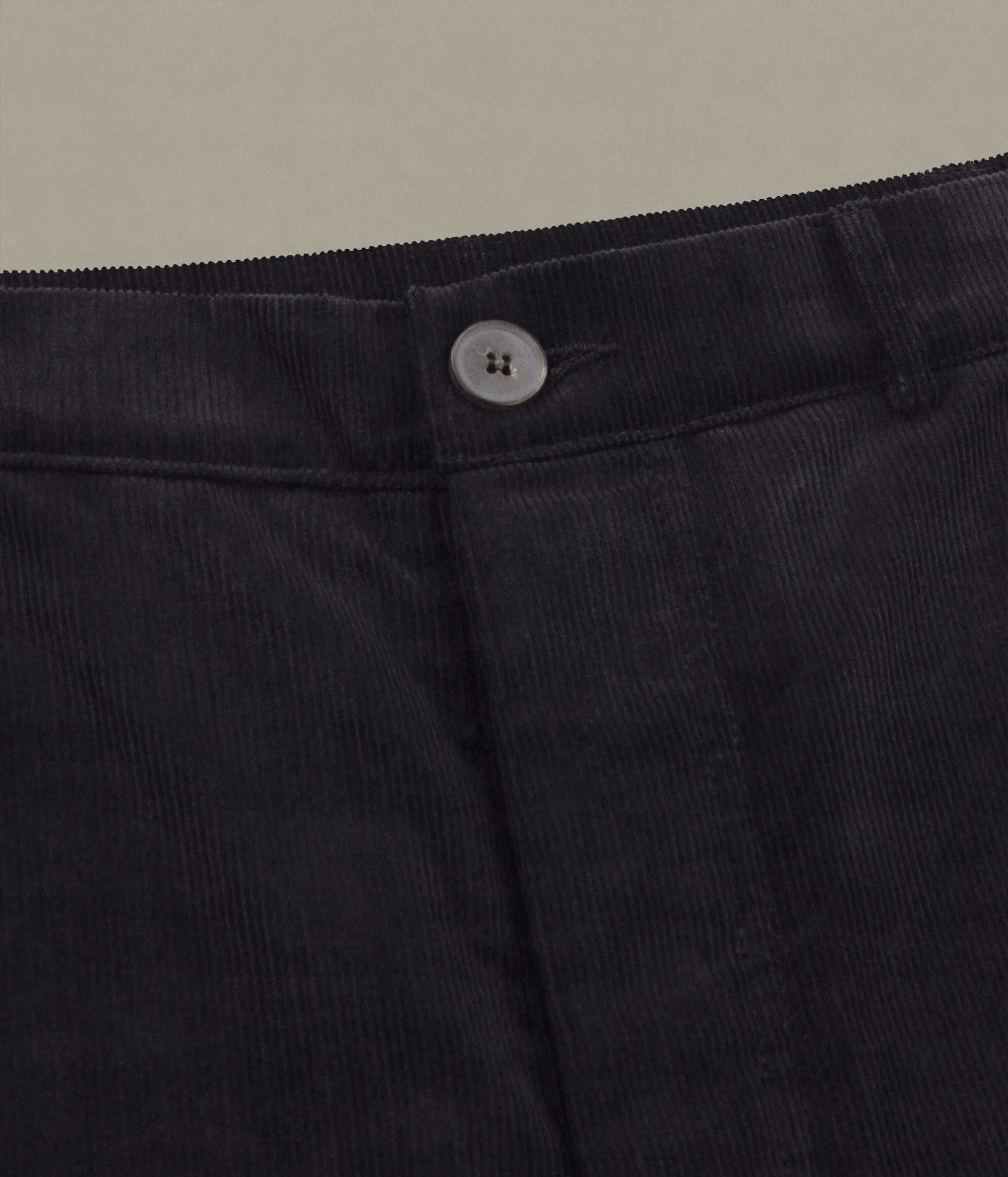 Plant Pot Cord Pant, Black