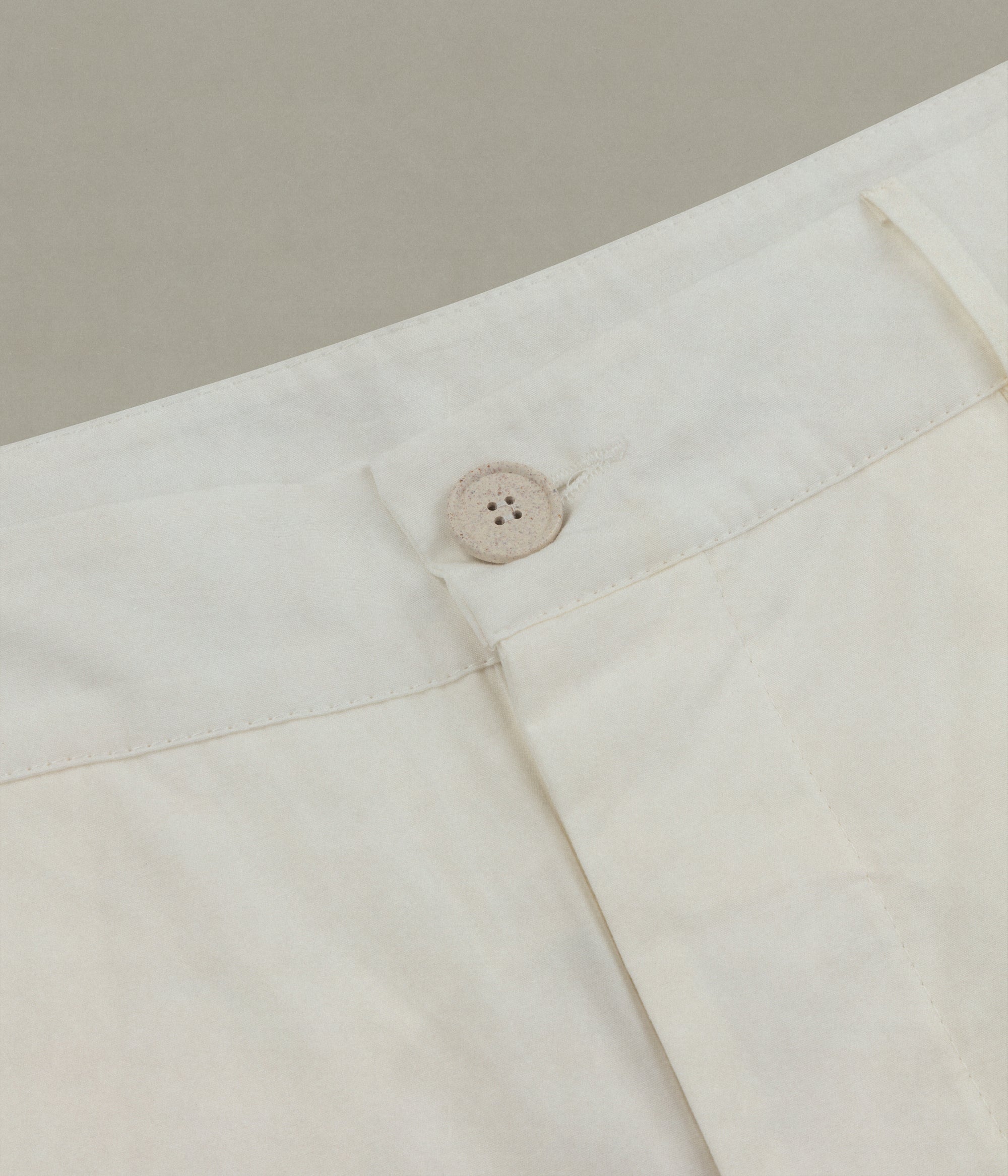 Typewriter Pant, White