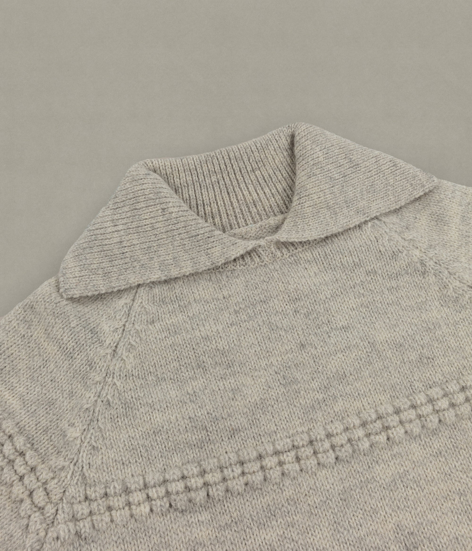 Sailor's Neck Sweater, Morning Mist