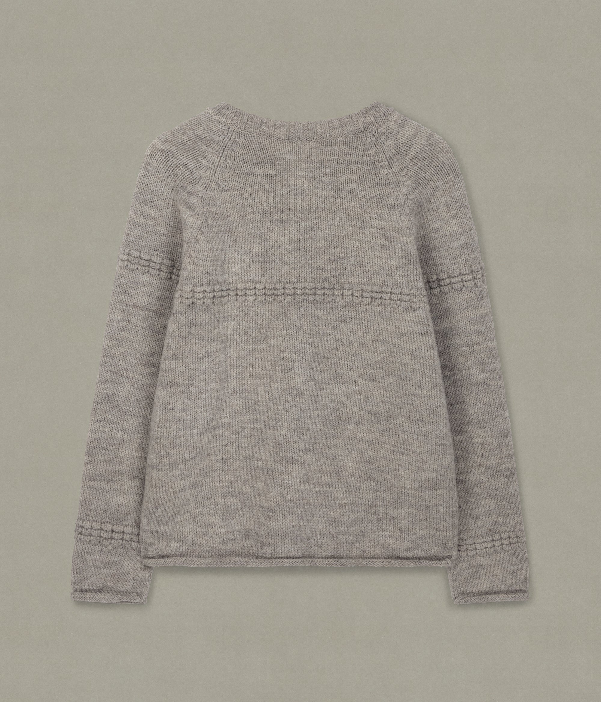 Draw String Sweater, Oatmeal