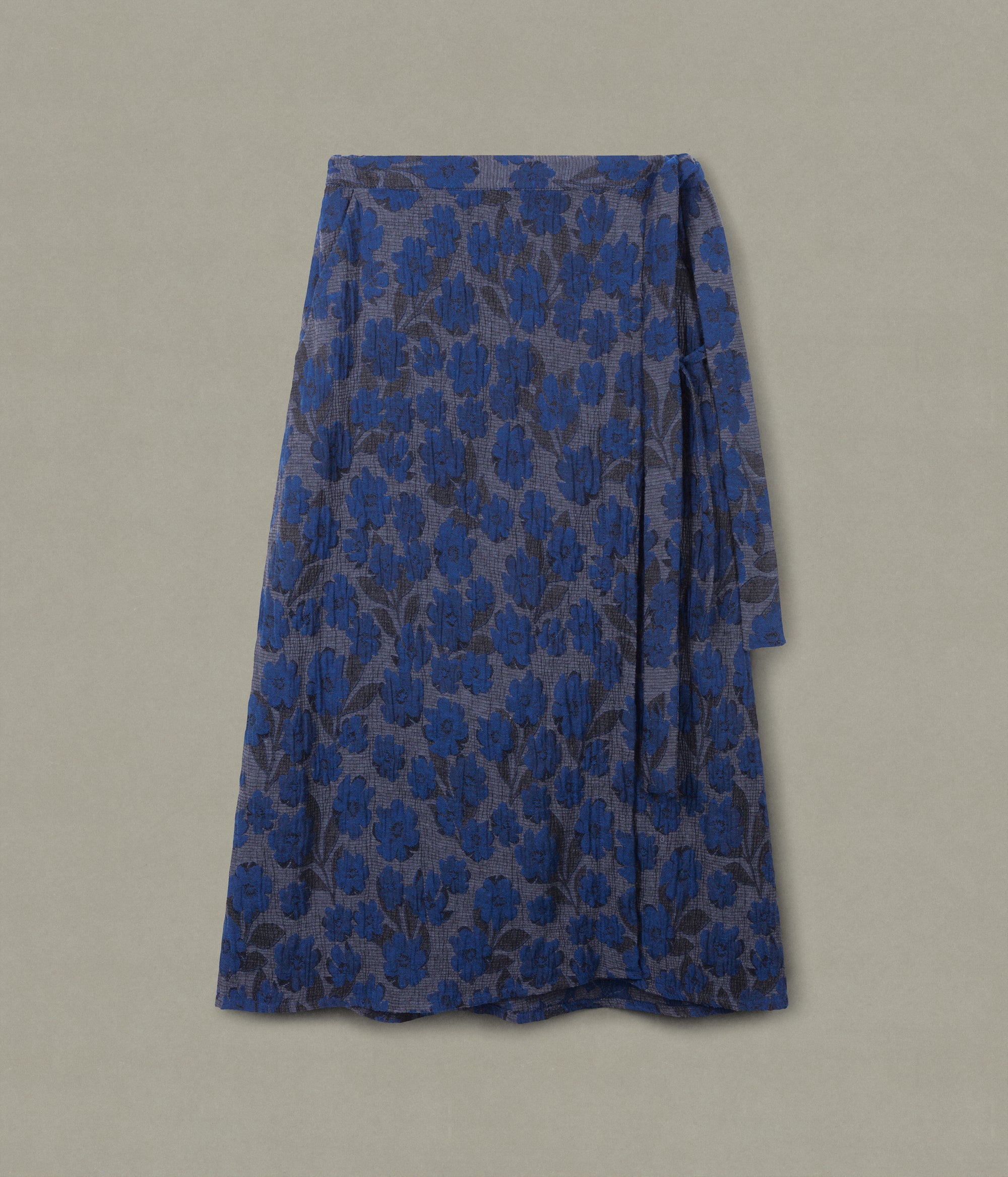 Bloomsbury Wrap Skirt, Navy