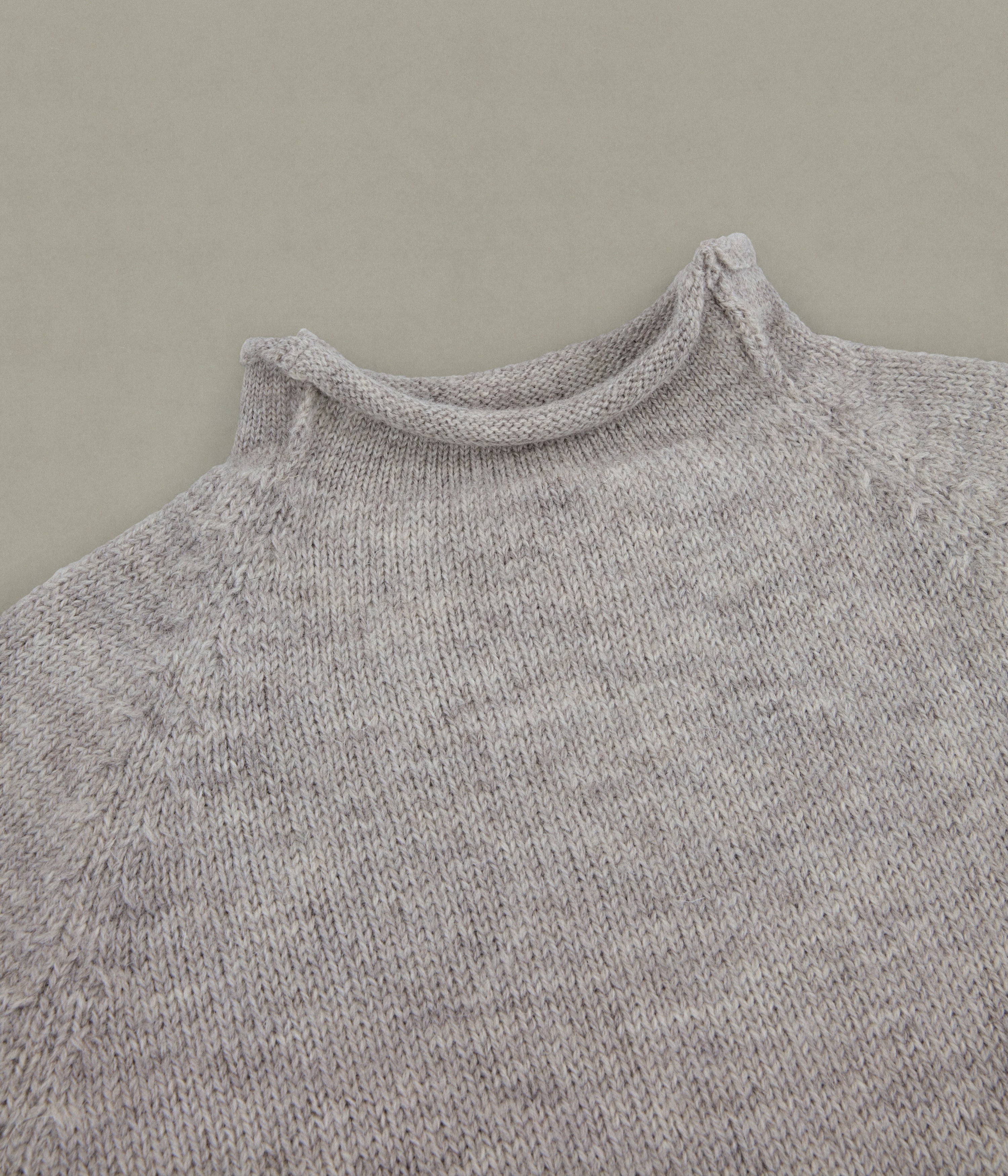 Fisherman Sweater, Oatmeal – XENIA TELUNTS