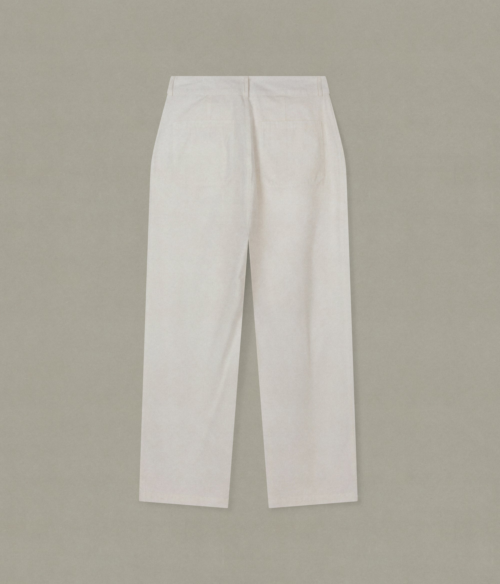 Typewriter Pant, White