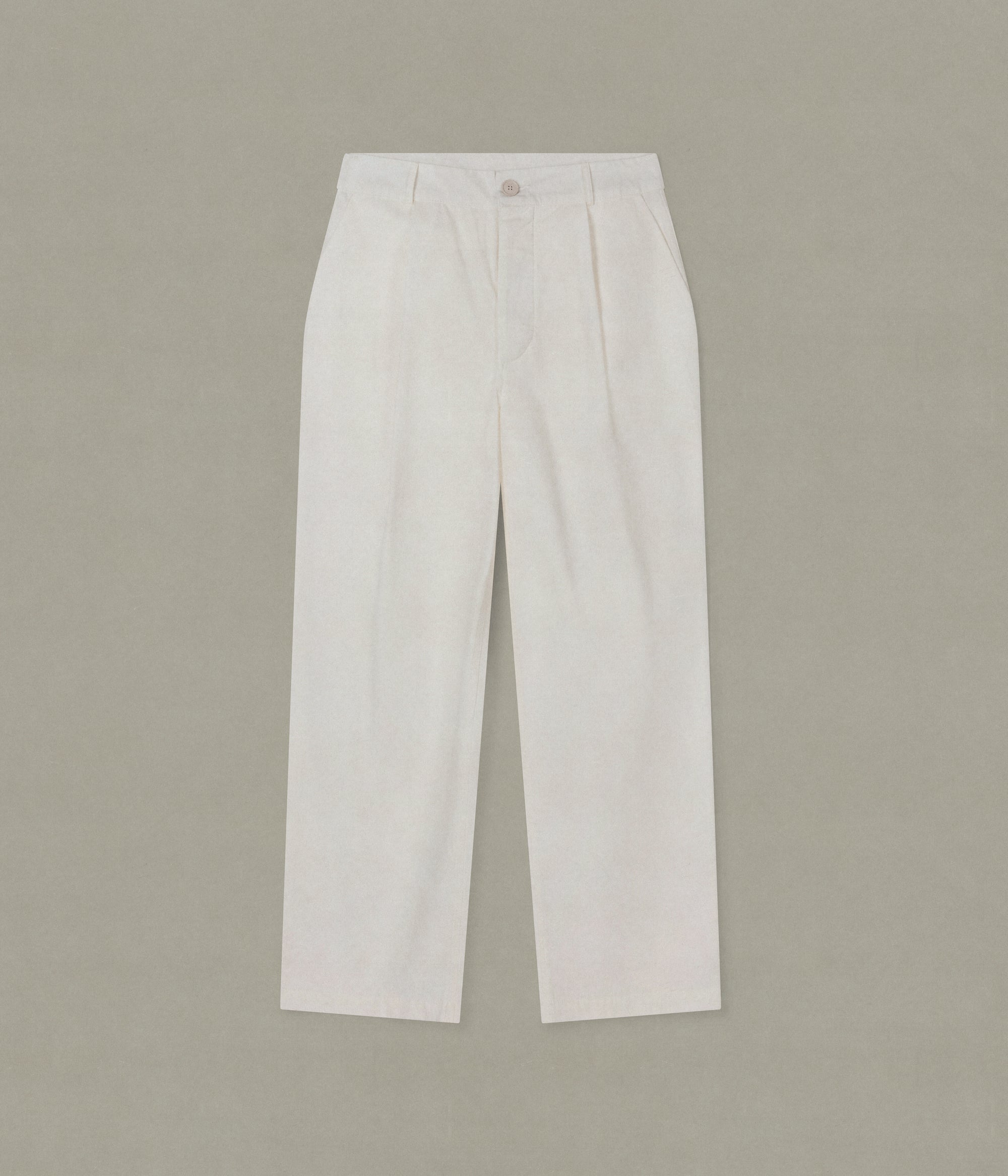 Typewriter Pant, White