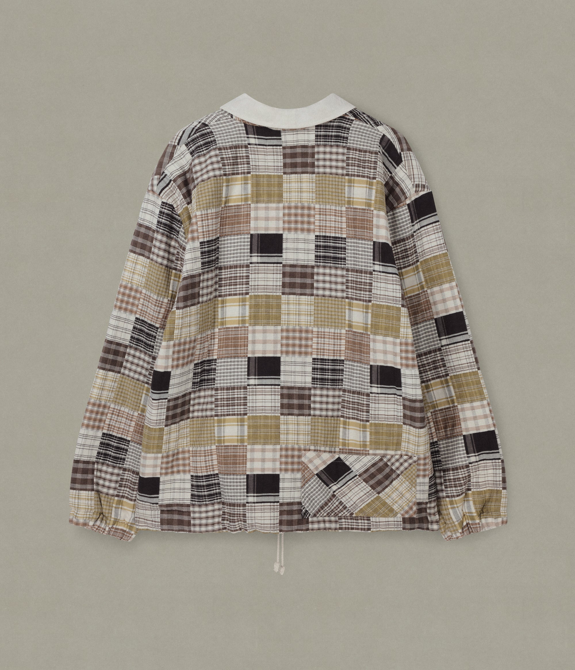 Quilt Patch Jacket, Brown