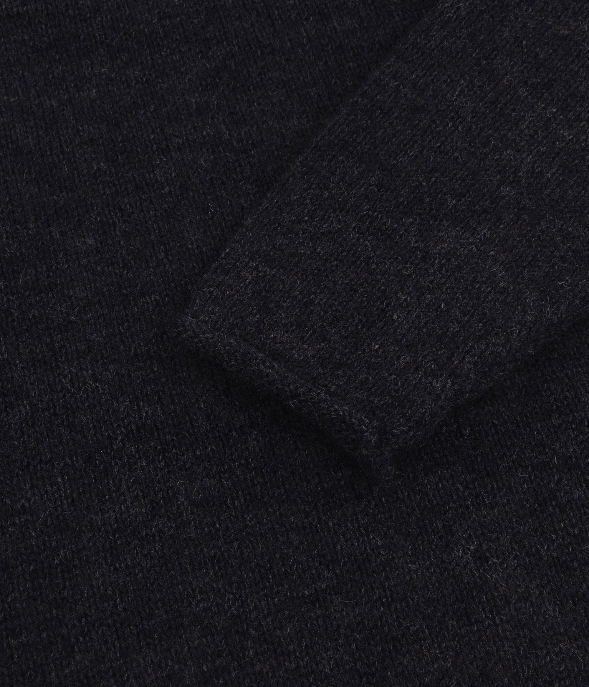 Quarter Zip Sweater, Charcoal