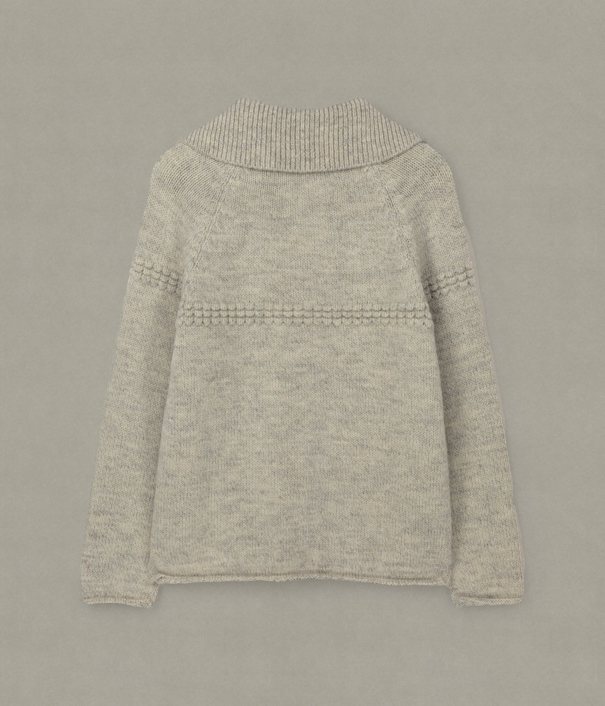 Sailor's Neck Sweater, Morning Mist