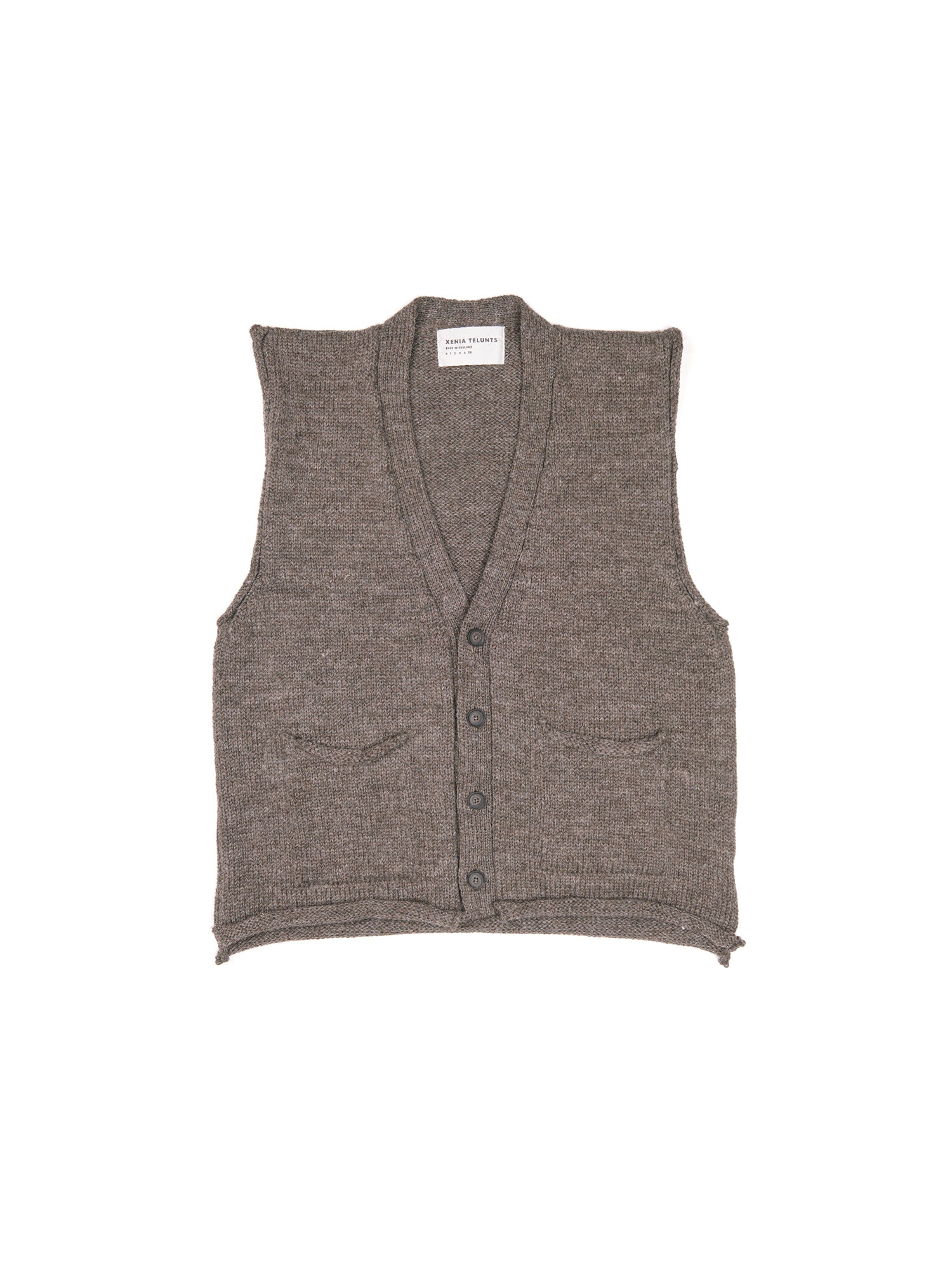 Marium Vest, Dark Brown