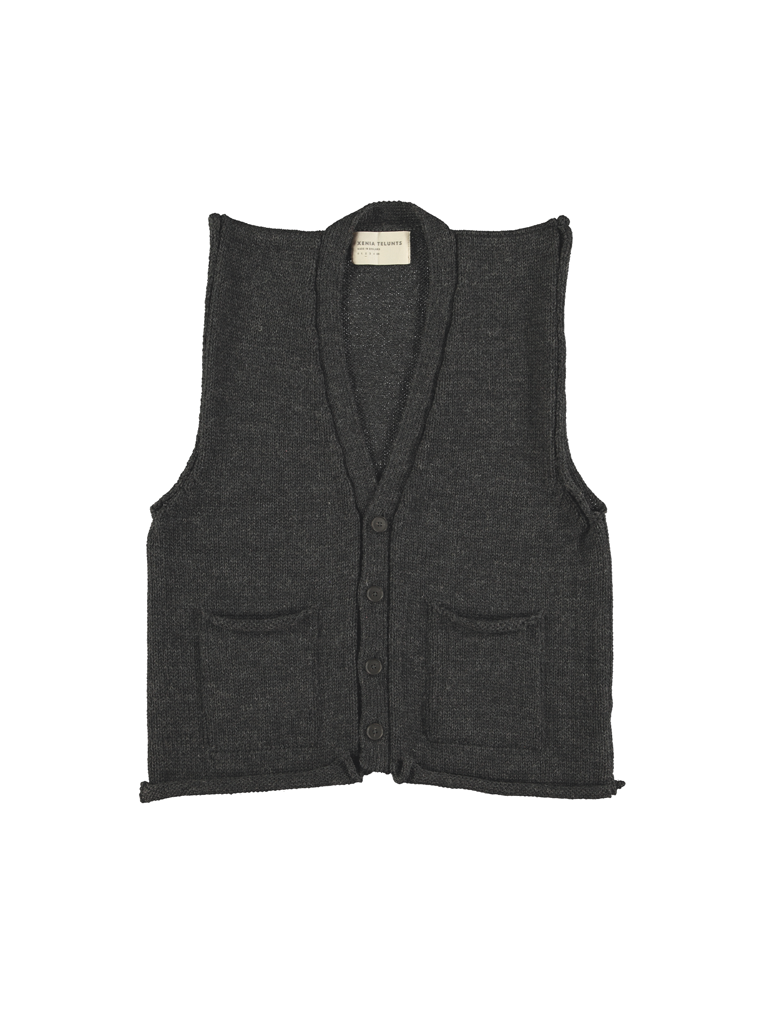 Marium Vest, Charcoal