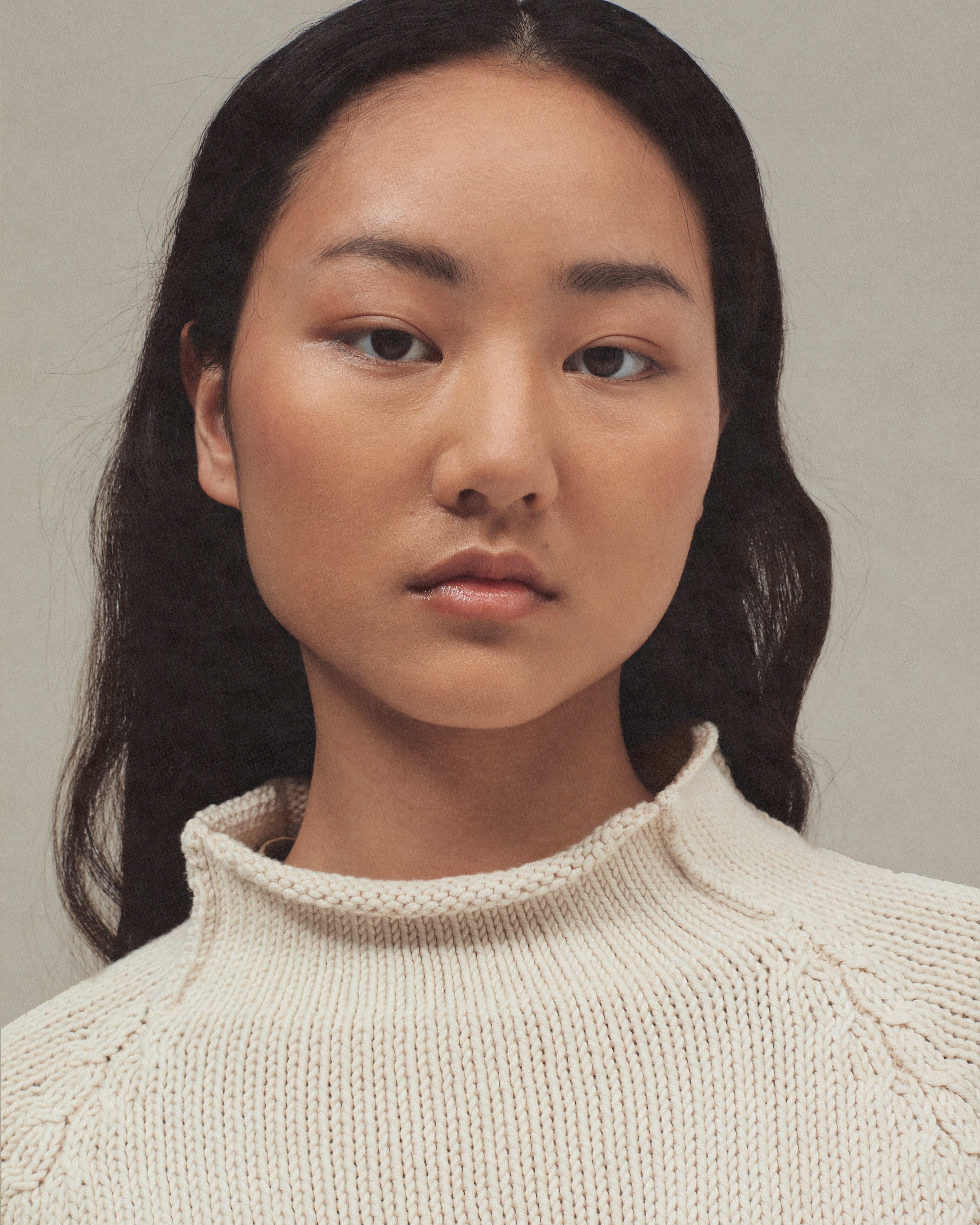 Cotton Fisherman Sweater, Undyed – XENIA TELUNTS