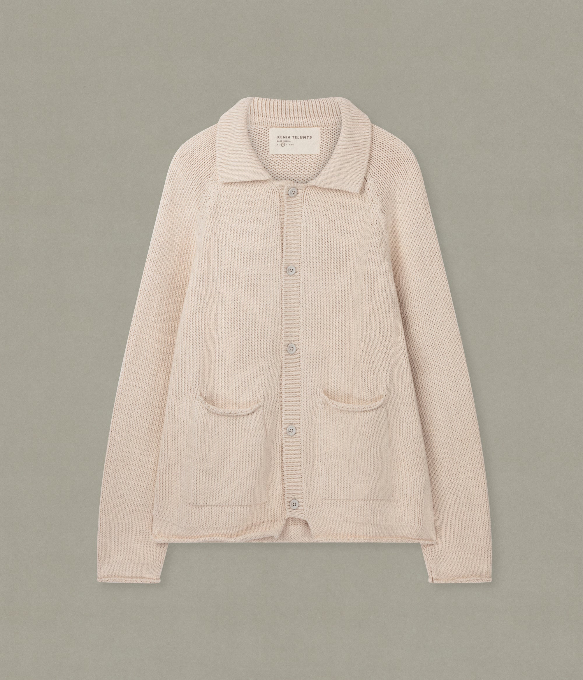 Evening Cardigan, Undyed