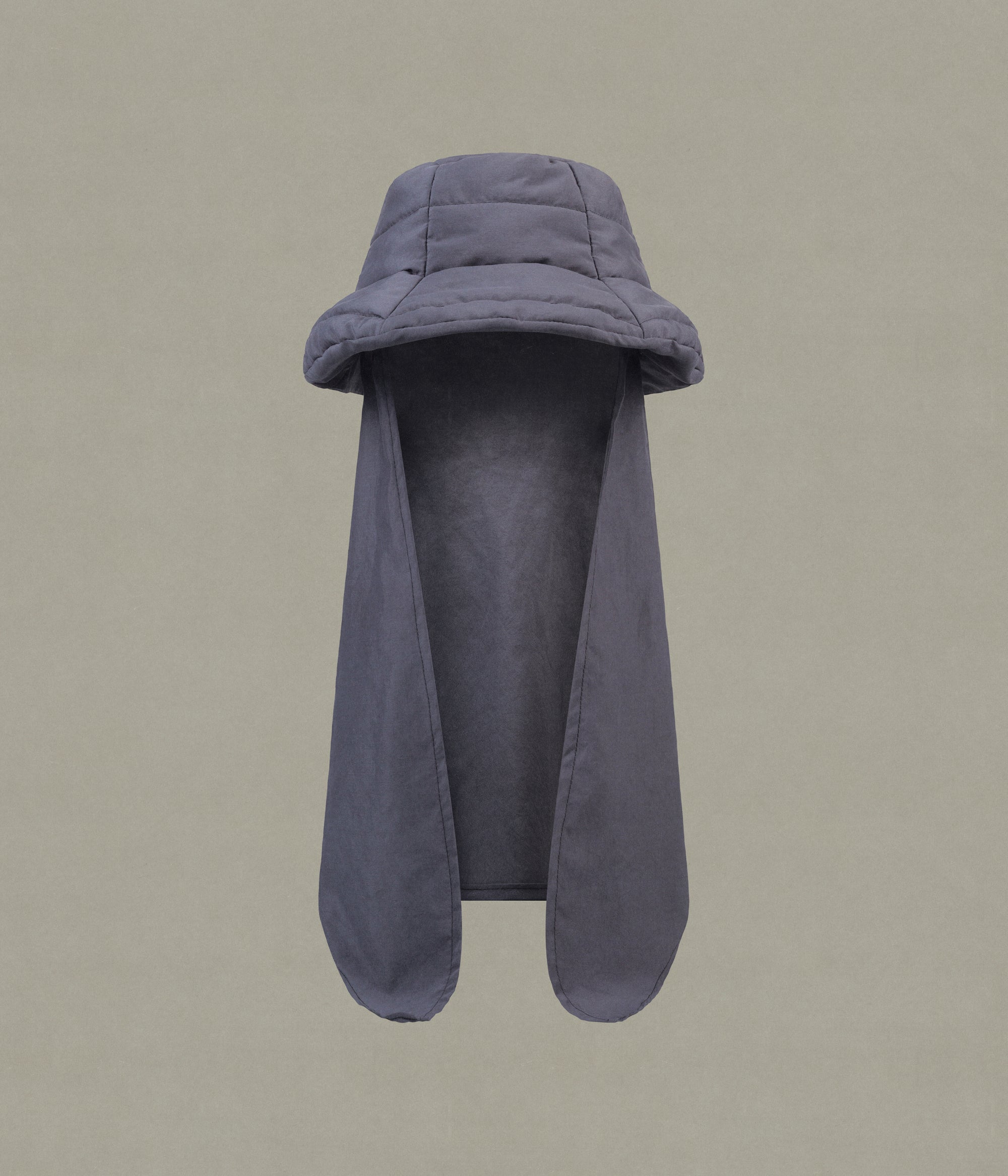 The Snug-Scarf Bucket Hat, Navy