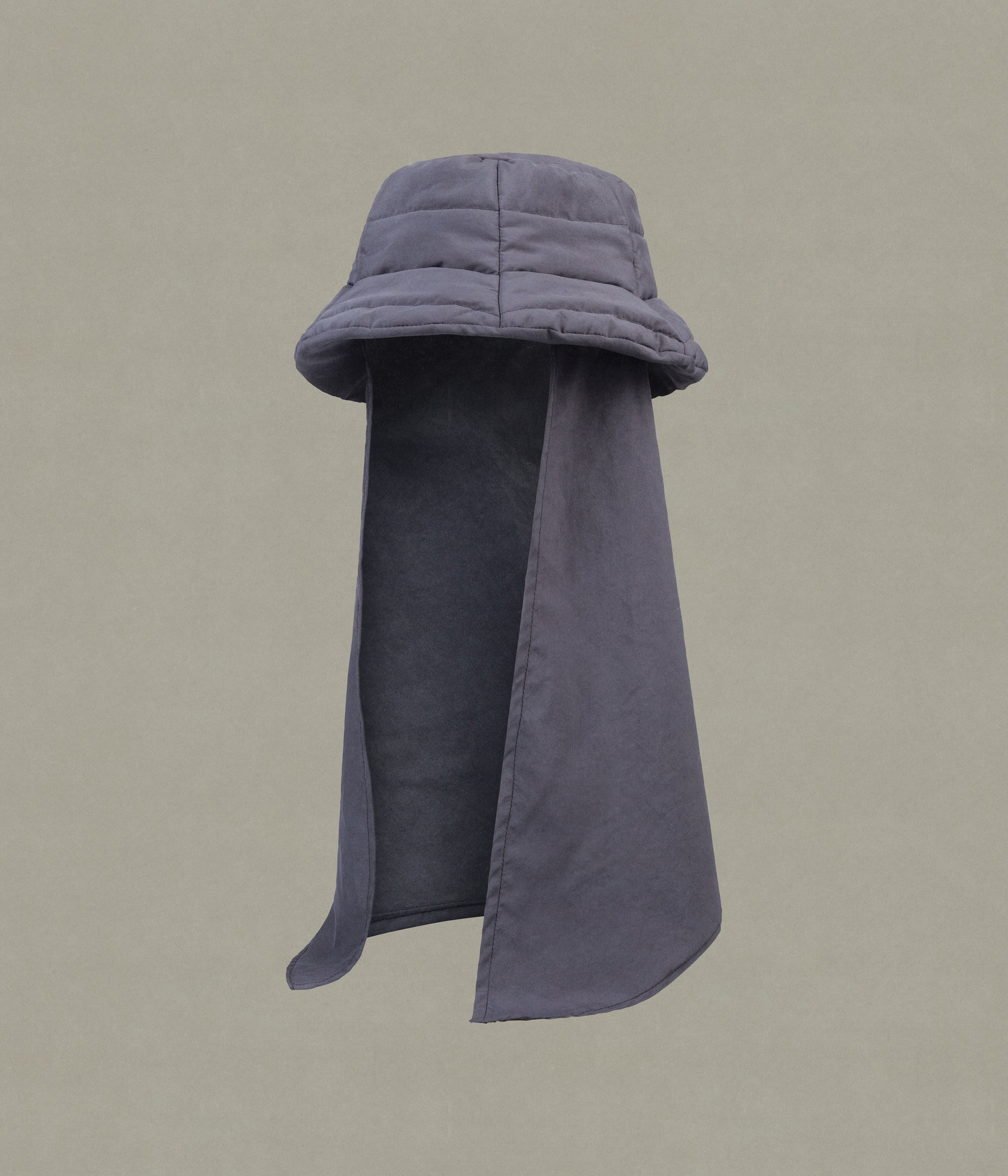 The Snug-Scarf Bucket Hat, Navy