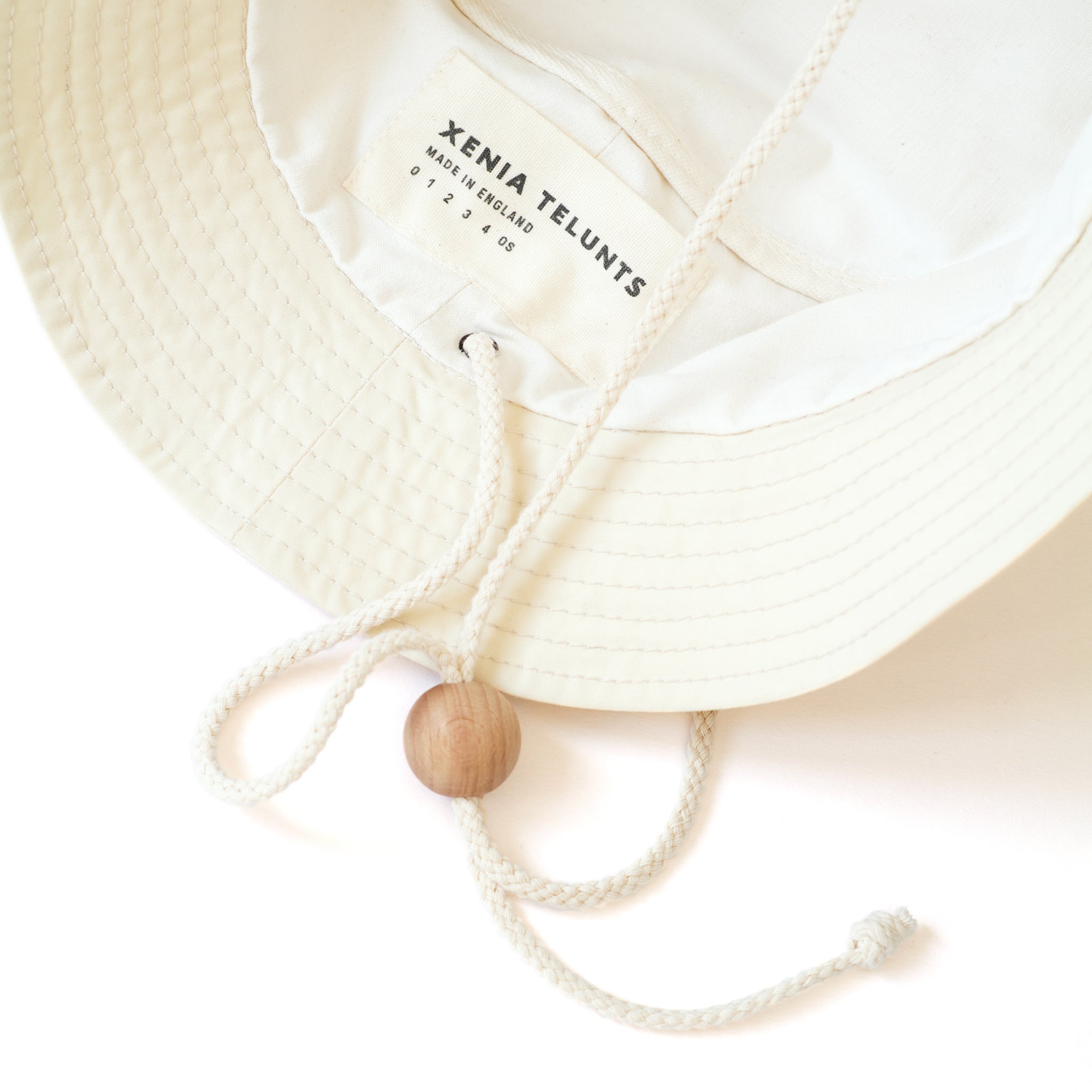 Ventile® Bucket Hat, White